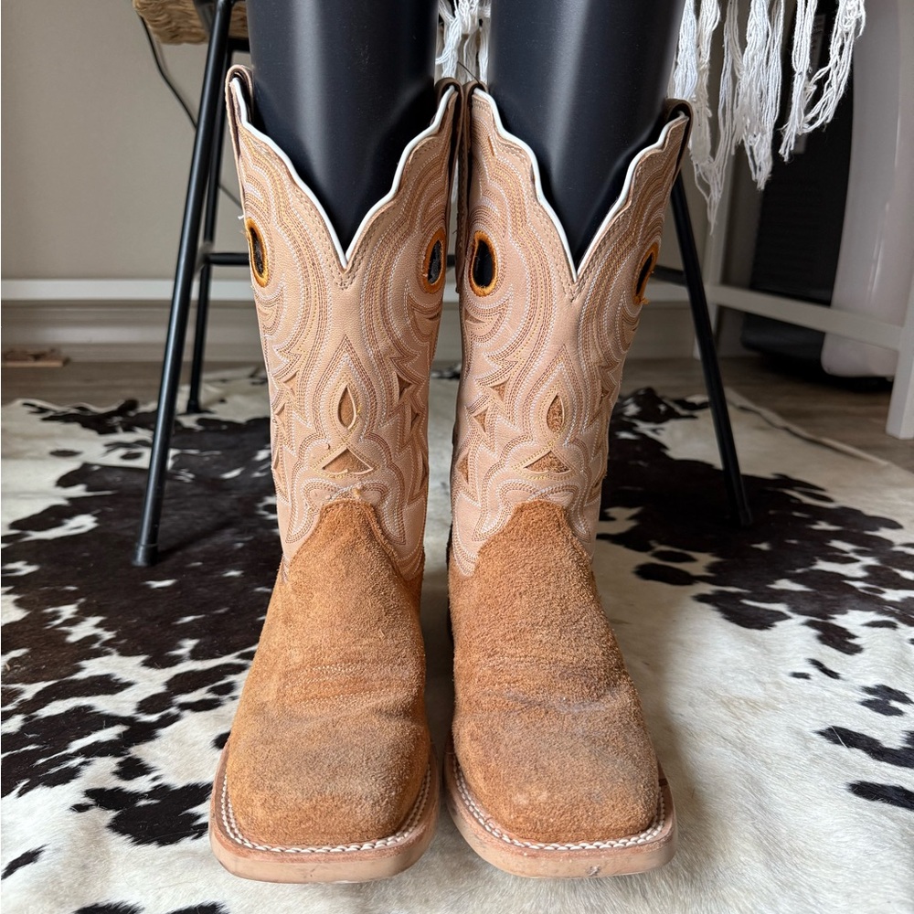 DURANGO LADY REBEL PRO WOMEN'S CASHEW & BONE WESTERN BOOT - Picture 7 of 10